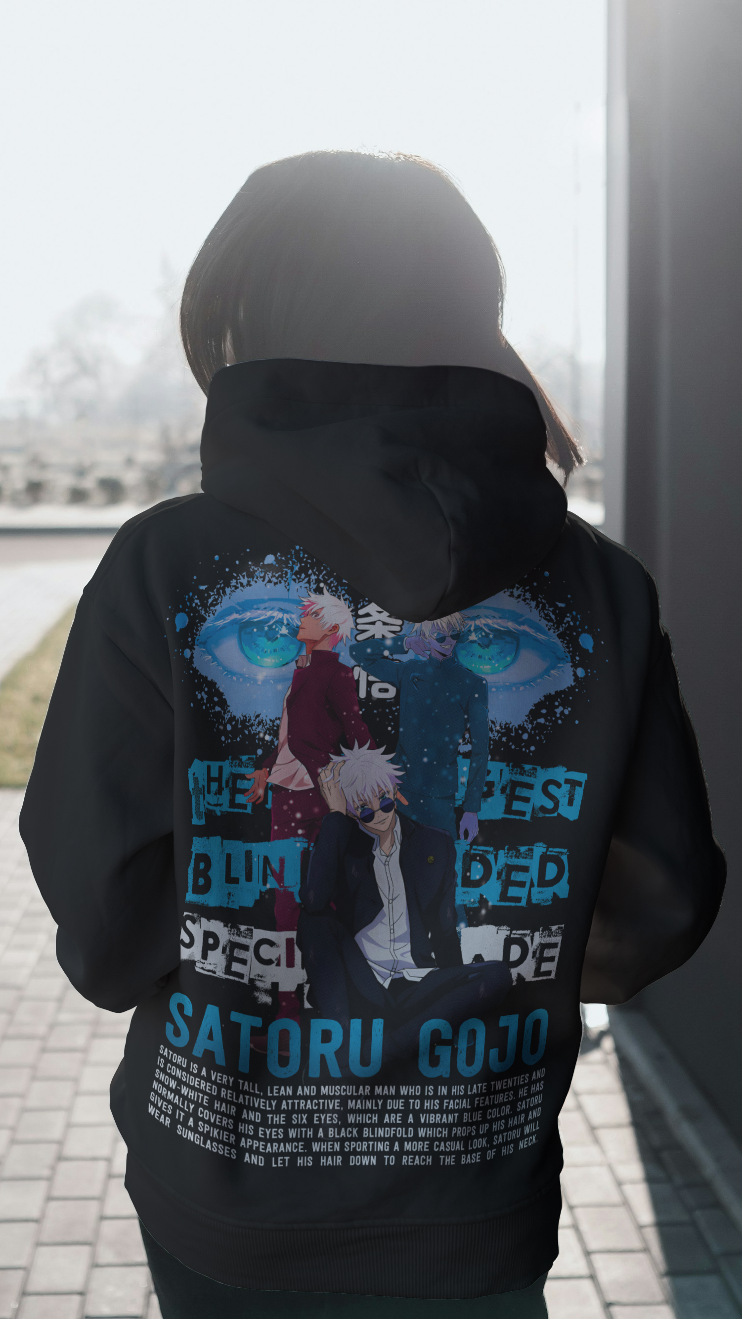 Satoru Gojo Six Eyes Aesthetic Hoodie