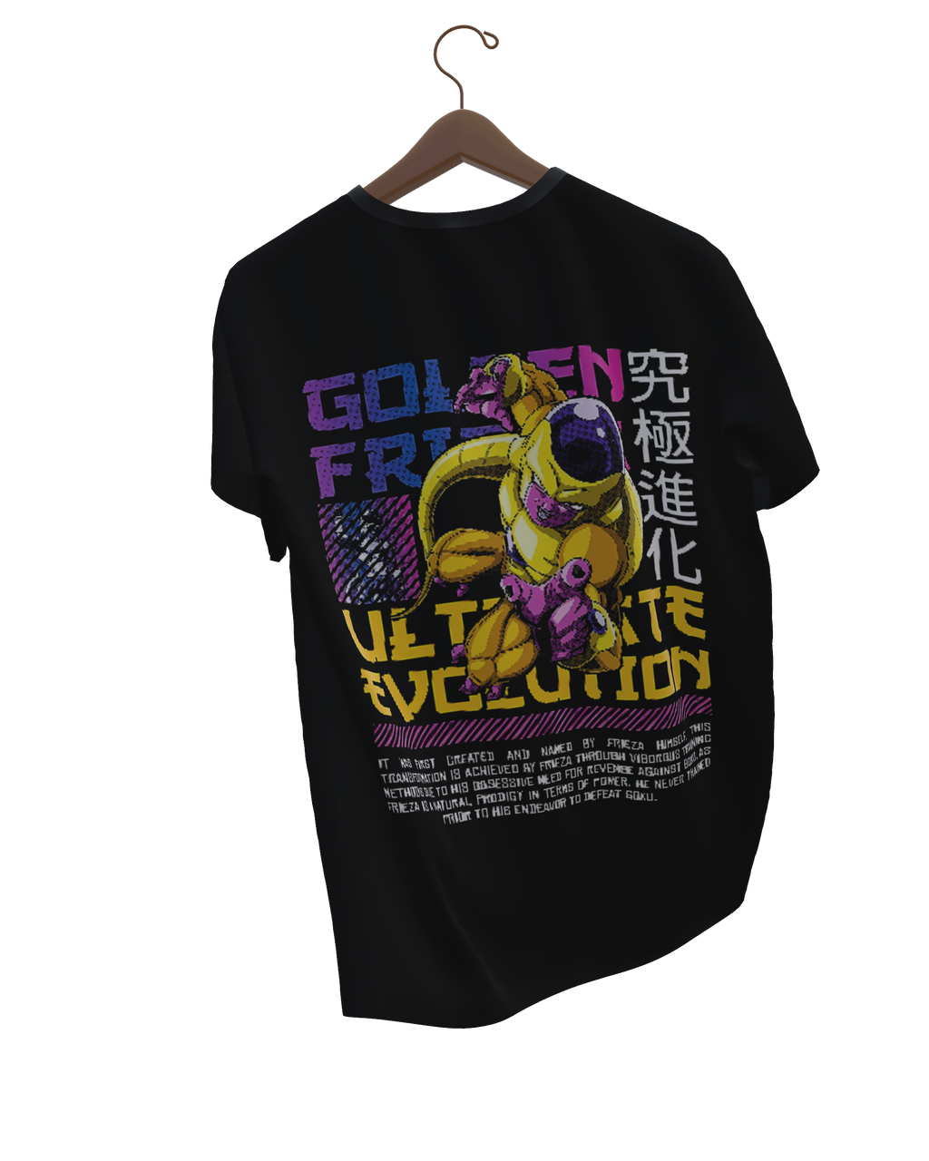 Dragon Ball Z “Golden Emperor Evolution” T-Shirt