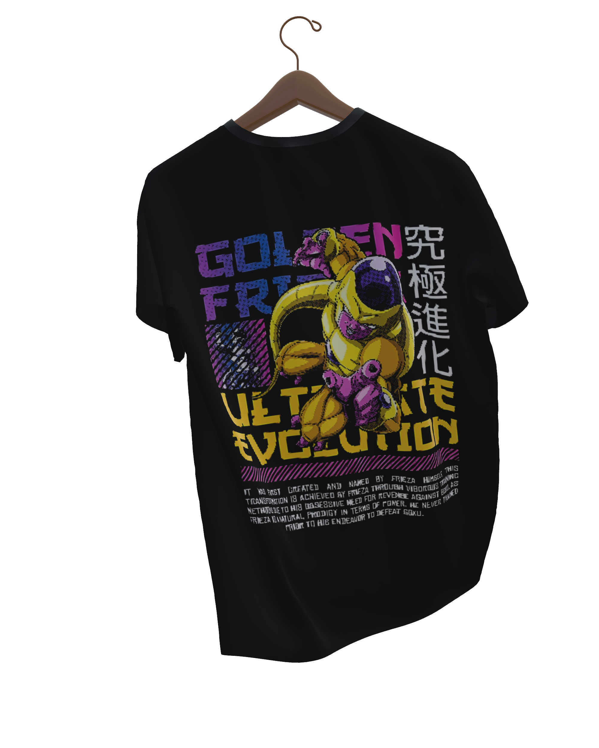 Dragon Ball Z “Golden Emperor Evolution” T-Shirt