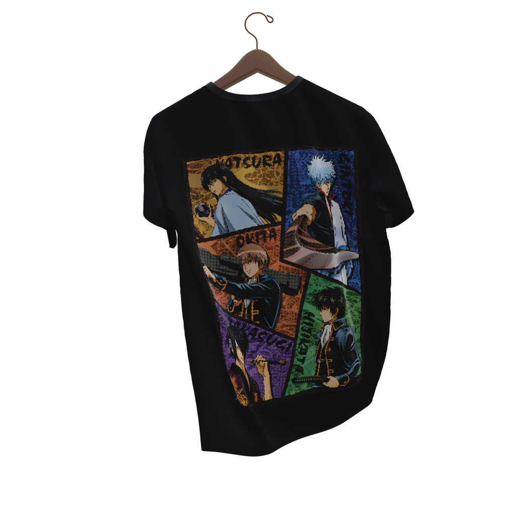 Gintama “The Five Icons of Edo” T-Shirt
