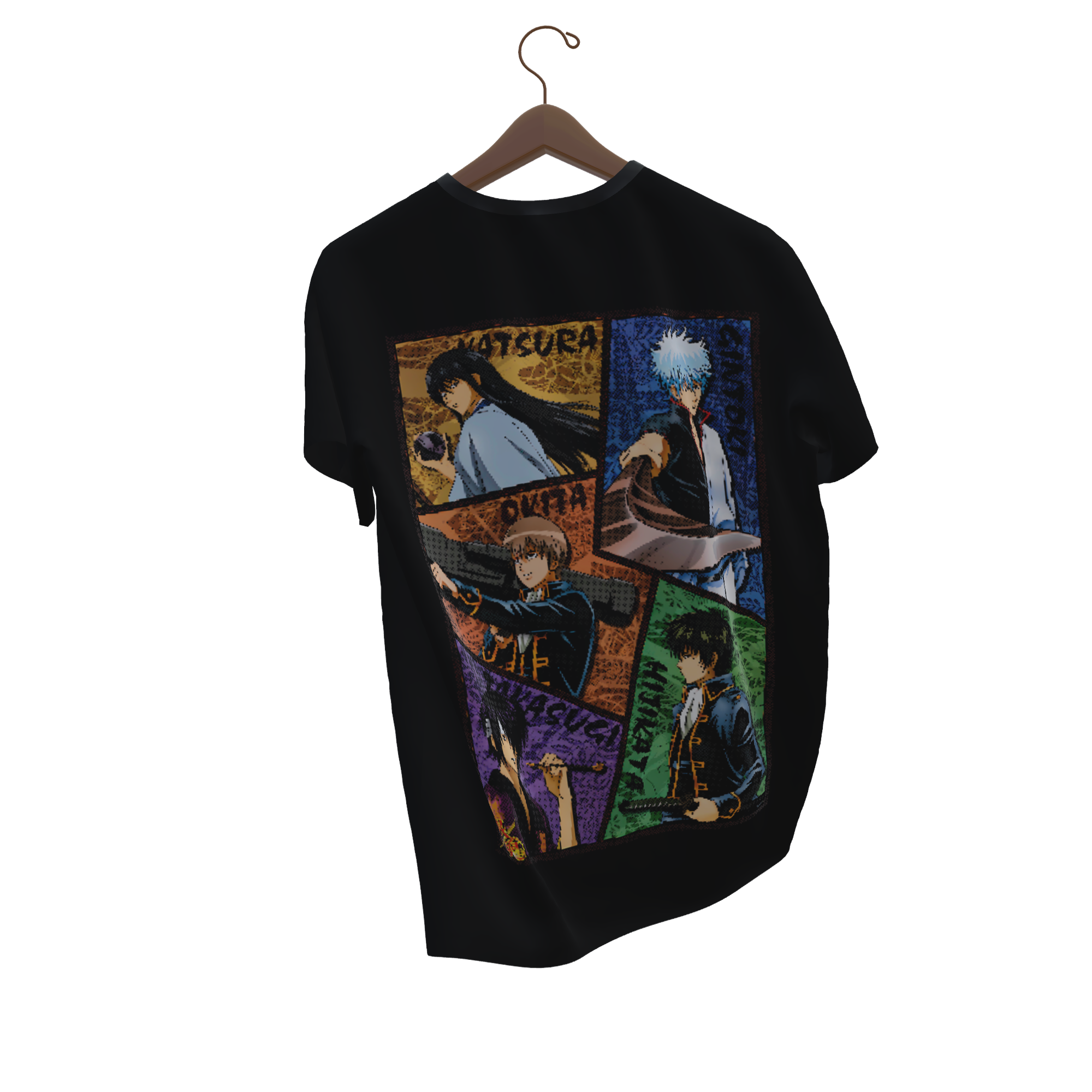 Gintama “The Five Icons of Edo” T-Shirt