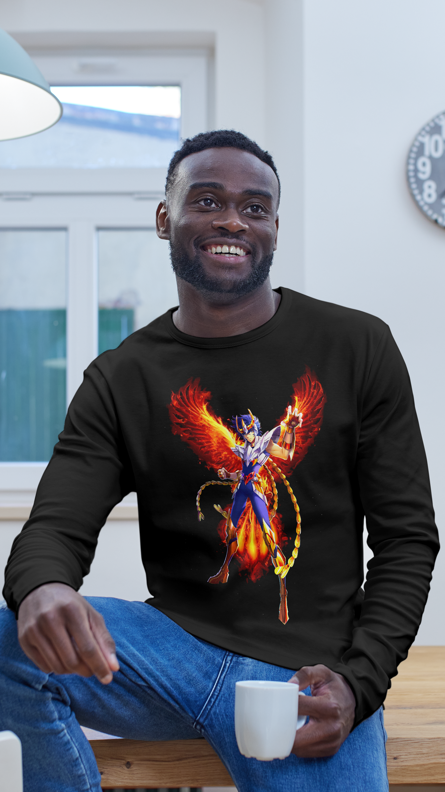 Saint Seiya “Saint of Fire – Phoenix Ascension” T-Shirt