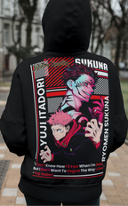Yuji & Sukuna Split Fate Hoodie