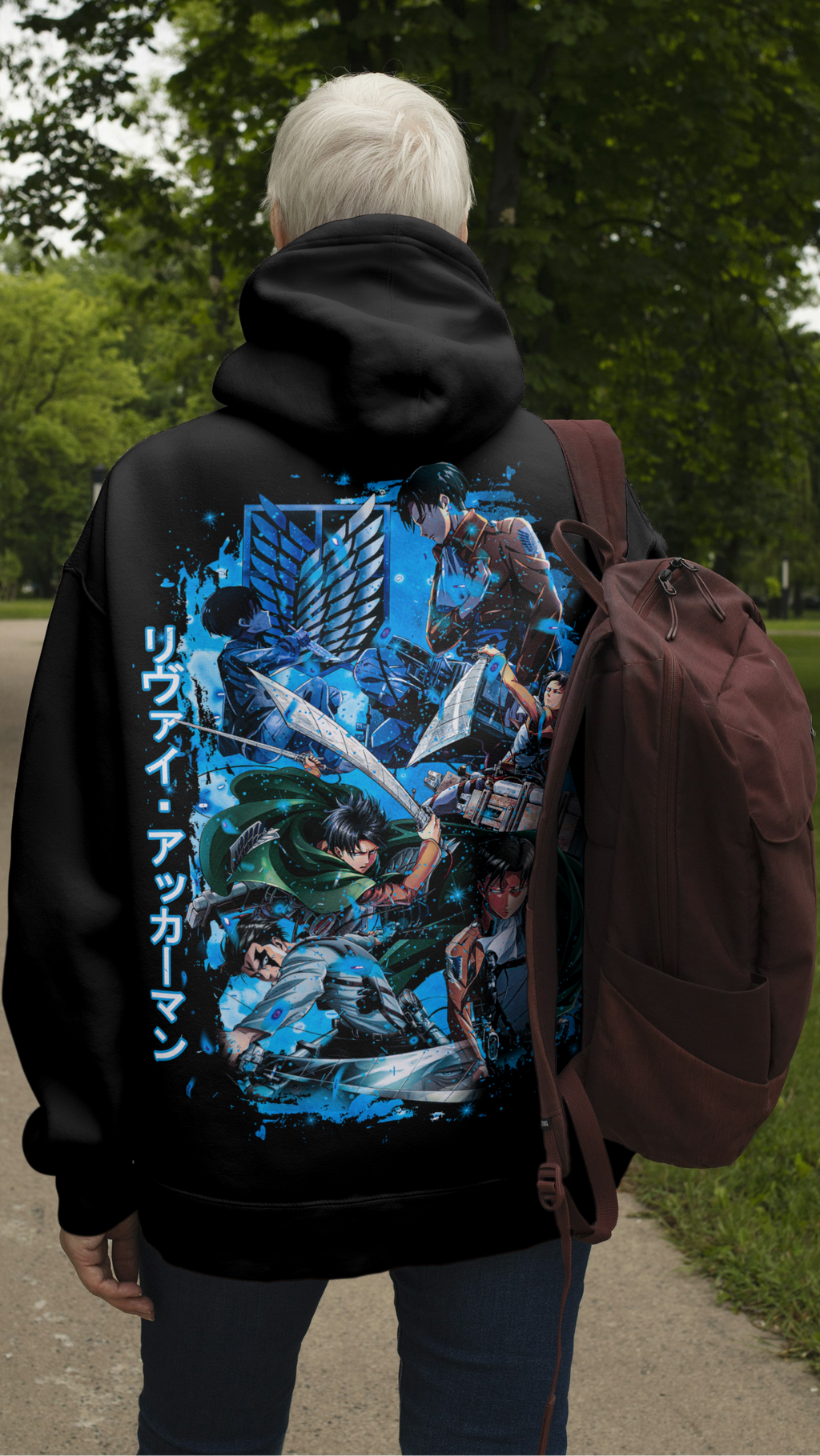 Levi Ackerman – Frost Strike Edition Hoodie
