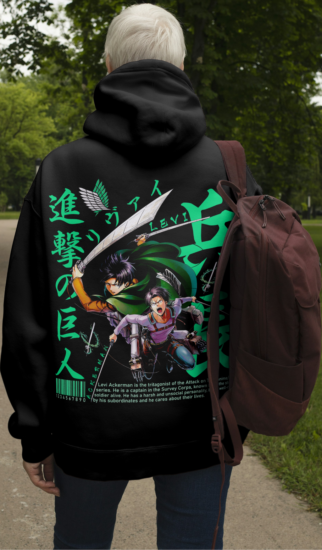 Levi Ackerman Elite Strike Hoodie