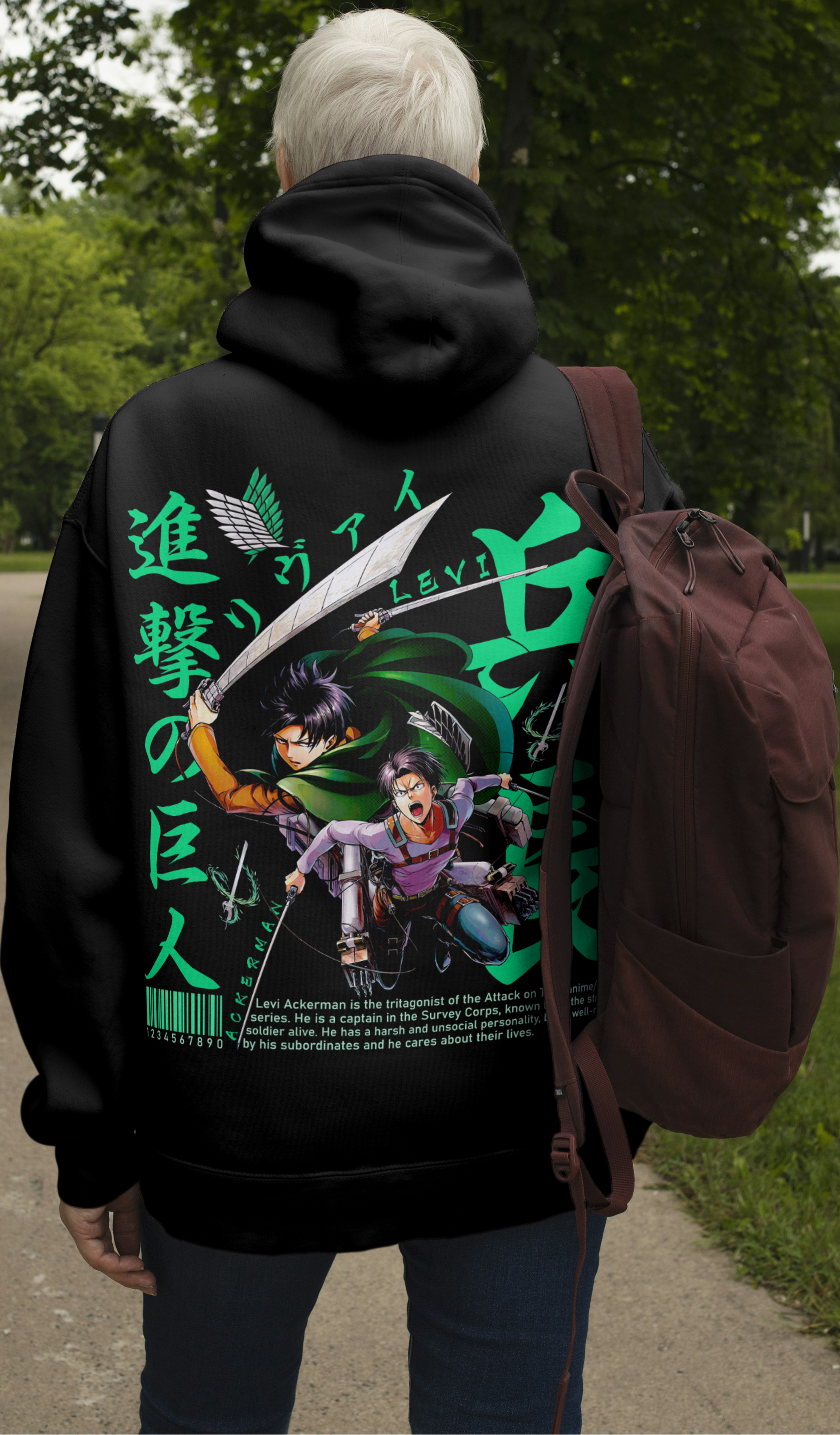 Levi Ackerman Elite Strike Hoodie