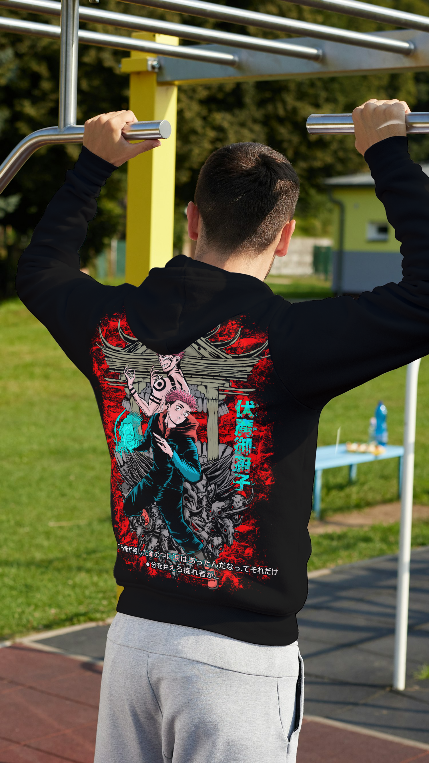 Yuji & Sukuna Cursed Dominion Hoodie