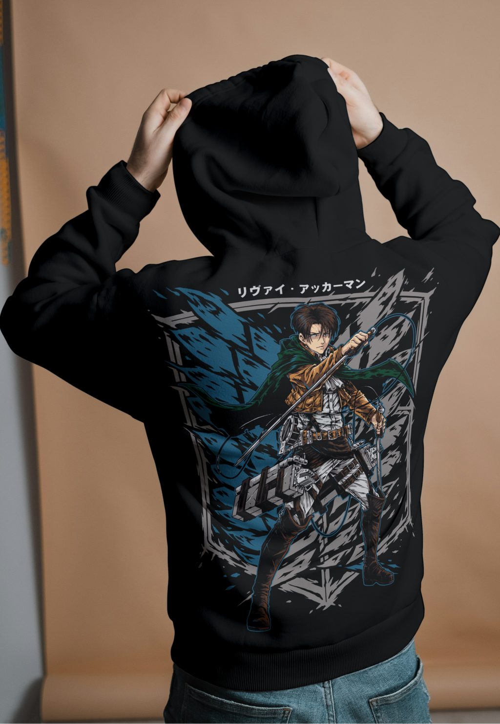 Levi Ackerman Titan Slayer Hoodie