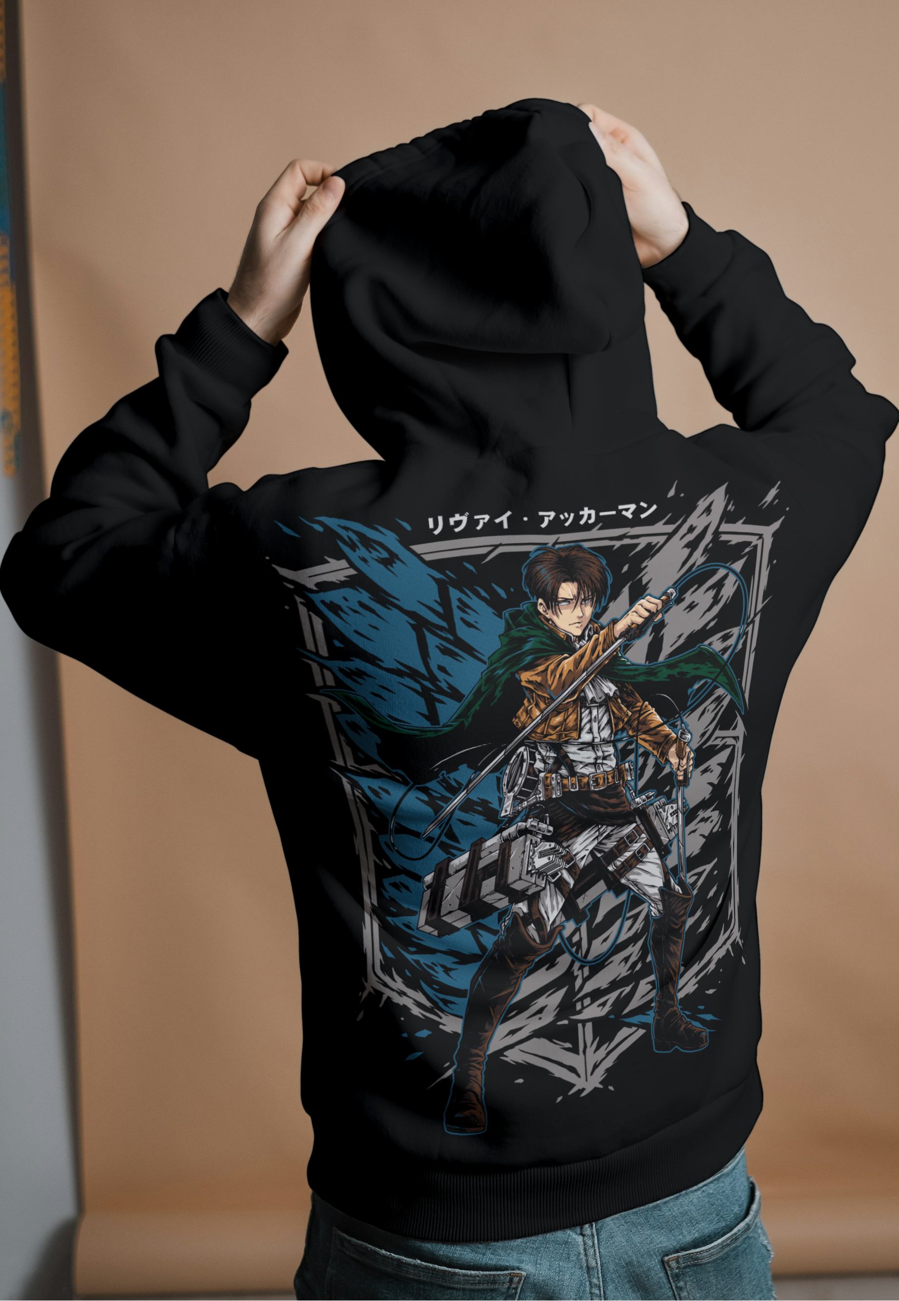 Levi Ackerman Titan Slayer Hoodie