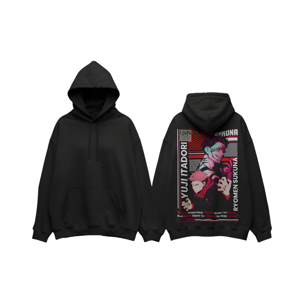 Yuji & Sukuna Split Fate Hoodie