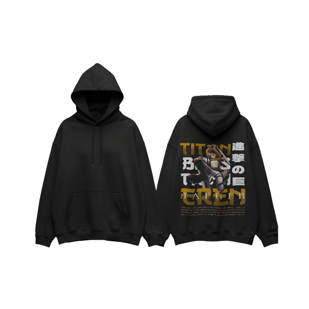 Attack on Titan – Eren Jaeger "Brings the Fight" Hoodie