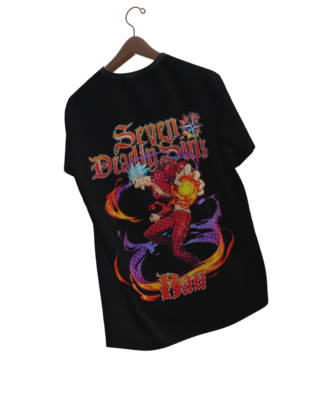 Seven Deadly Sins Flame Strike T-Shirt
