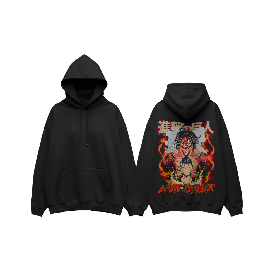 Eren Yeager – Inferno Titan Form Hoodie