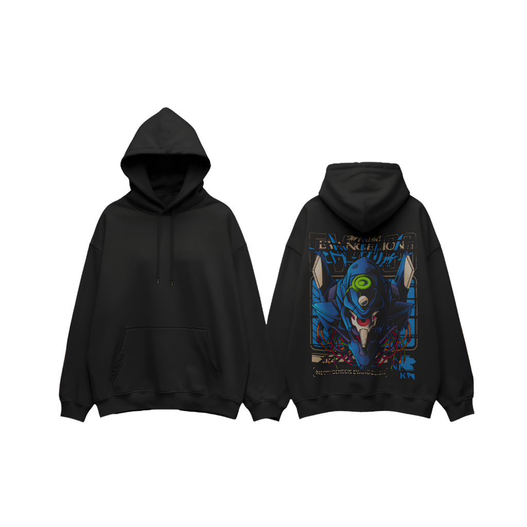 Evangelion Unit-01 Techcore Neon Hoodie