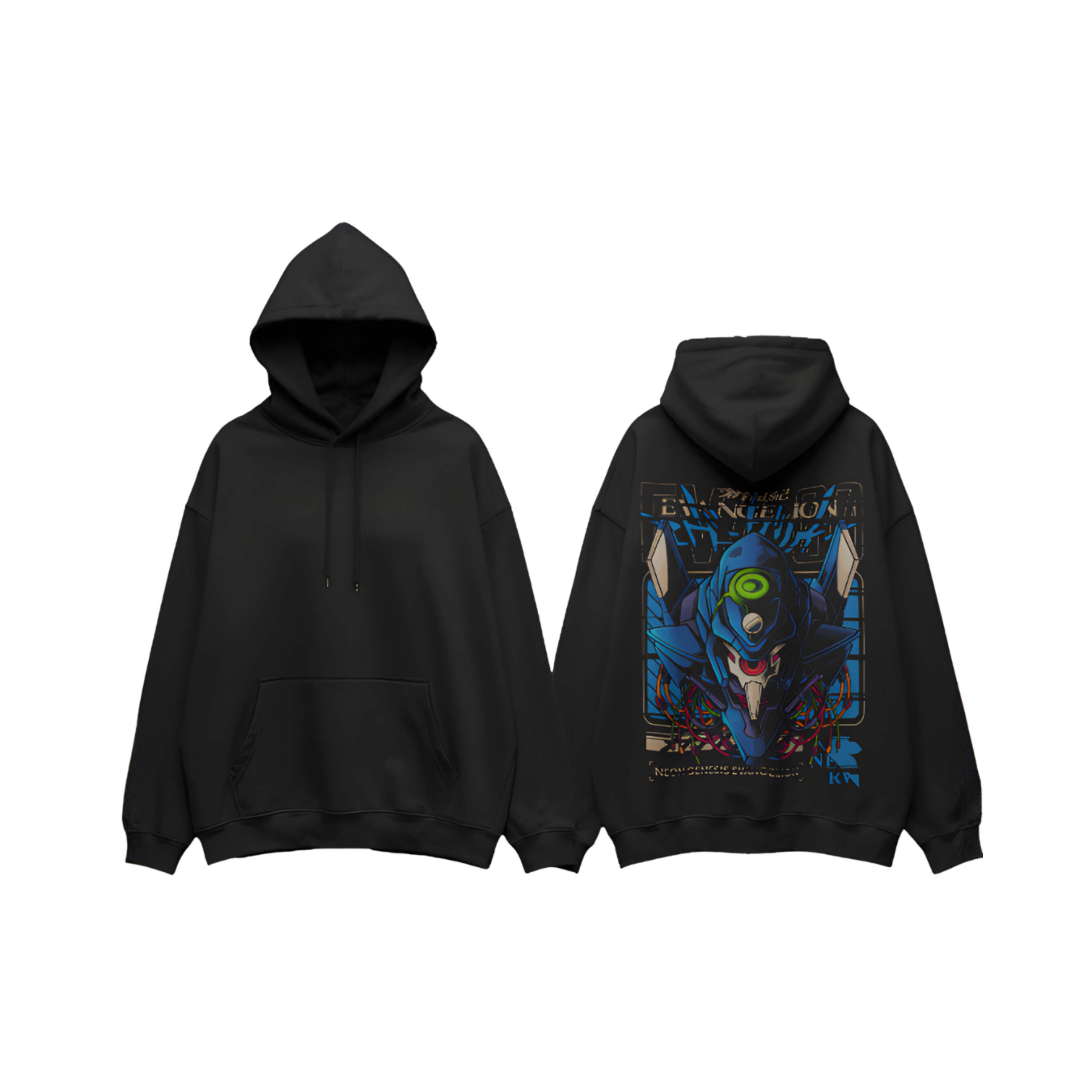 Evangelion Unit-01 Techcore Neon Hoodie