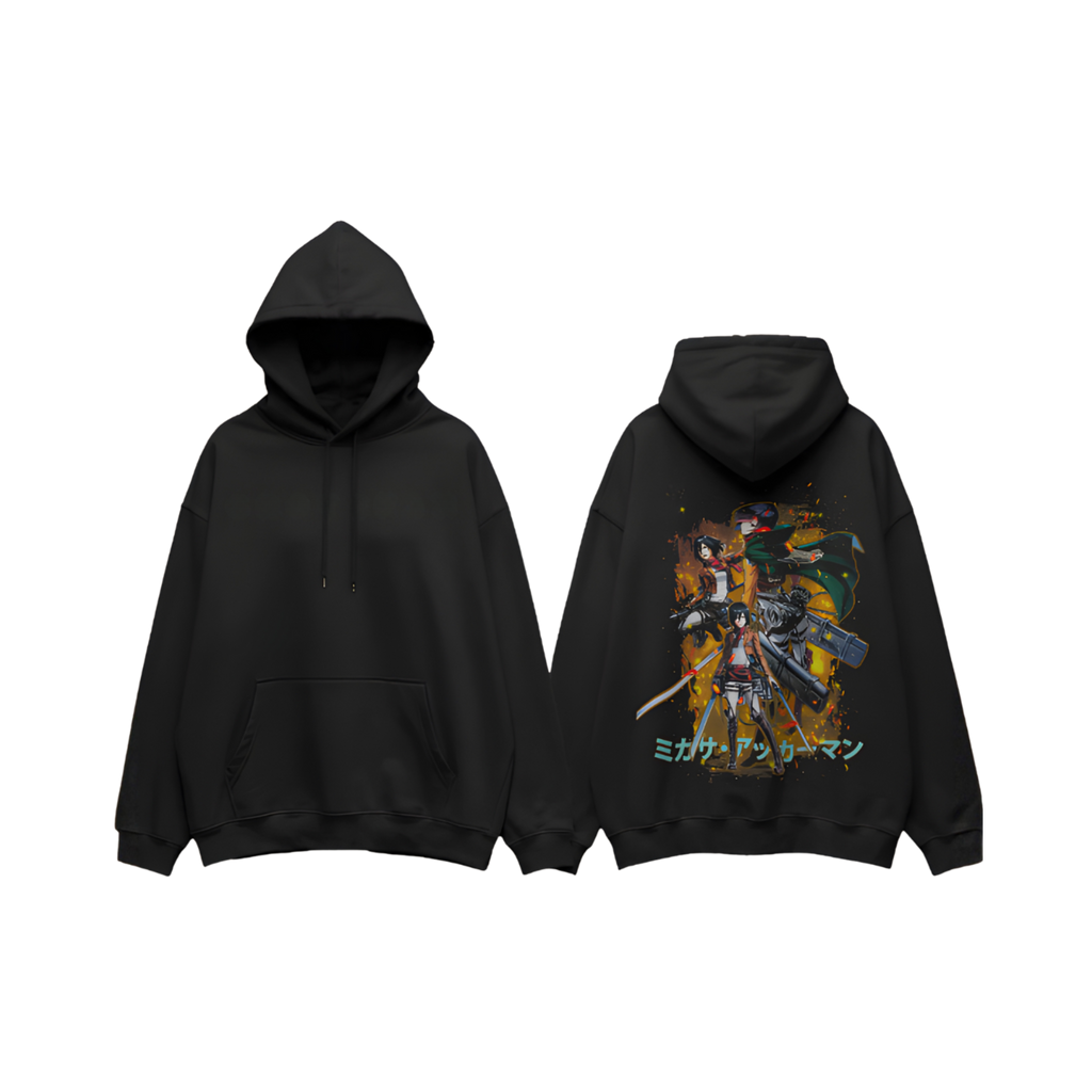 Mikasa Ackerman – Flame Strike Edition Hoodie