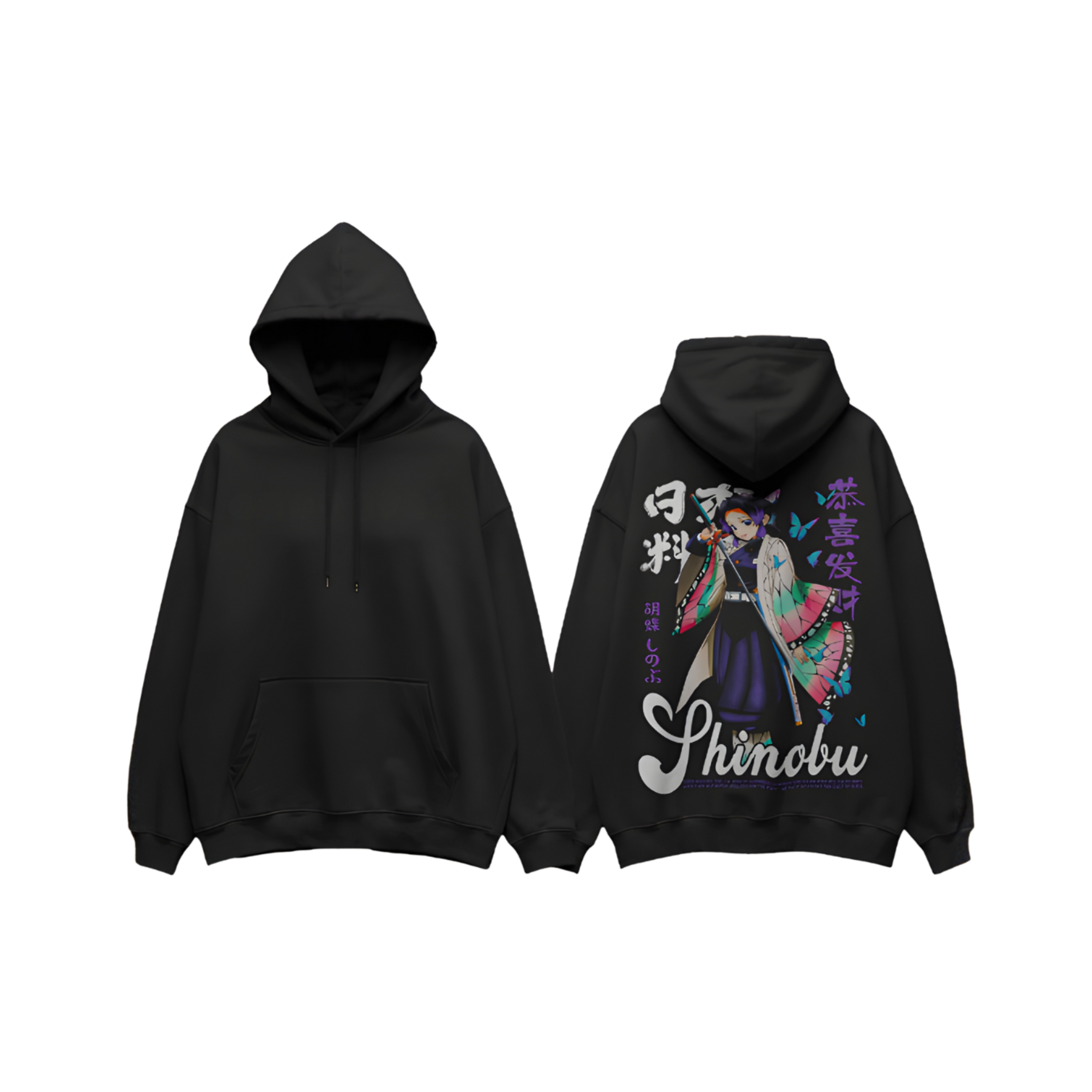 Shinobu Kocho Butterfly Grace Hoodie