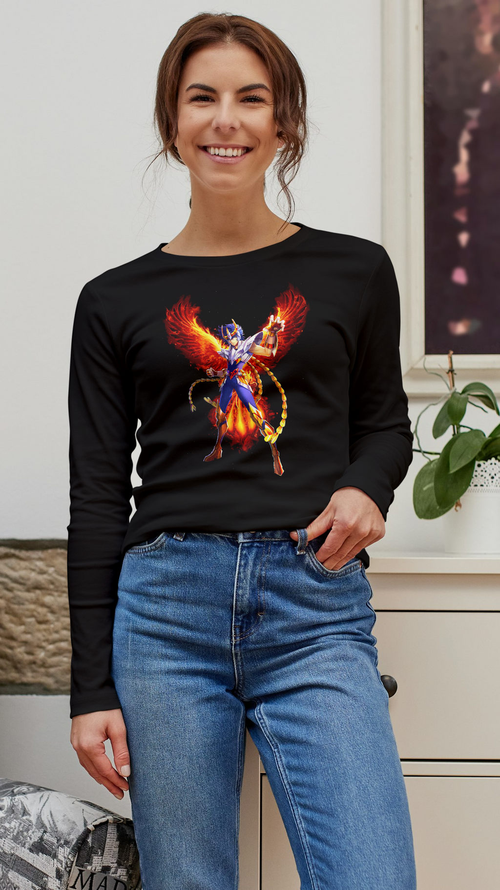 Saint Seiya “Saint of Fire – Phoenix Ascension” T-Shirt