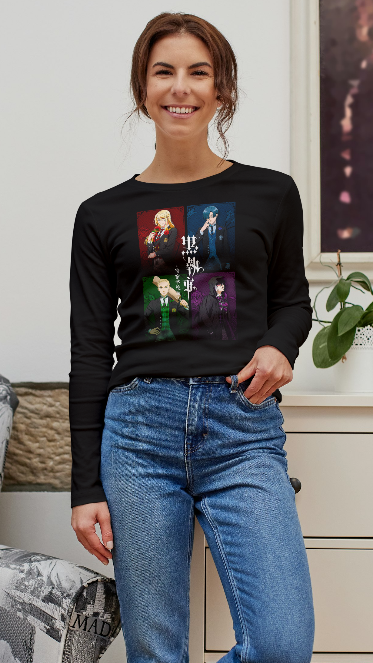 Black Butler “The Four Houses of Weston” T-Shirt