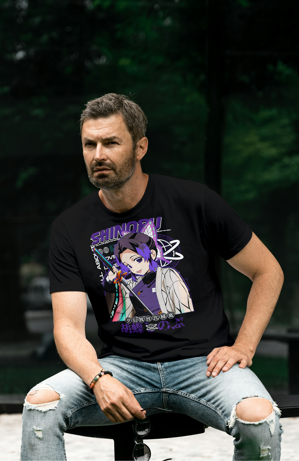 Shinobu Kocho Insect Hashira T-Shirt