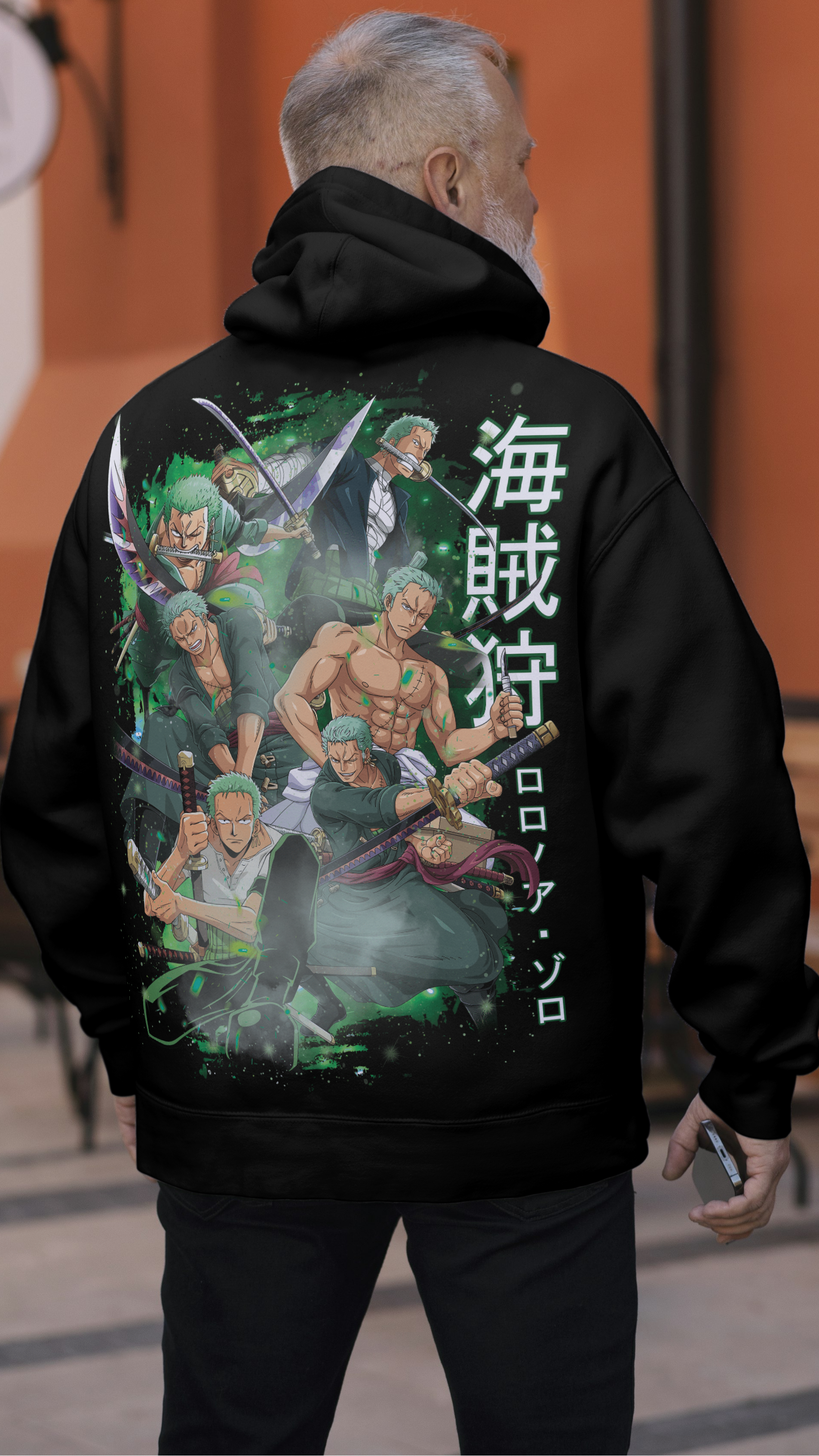 Roronoa Zoro – Swordmaster Evolution Hoodie