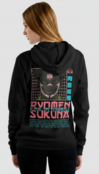 Ryomen Sukuna – King of Curses Neon Hoodie