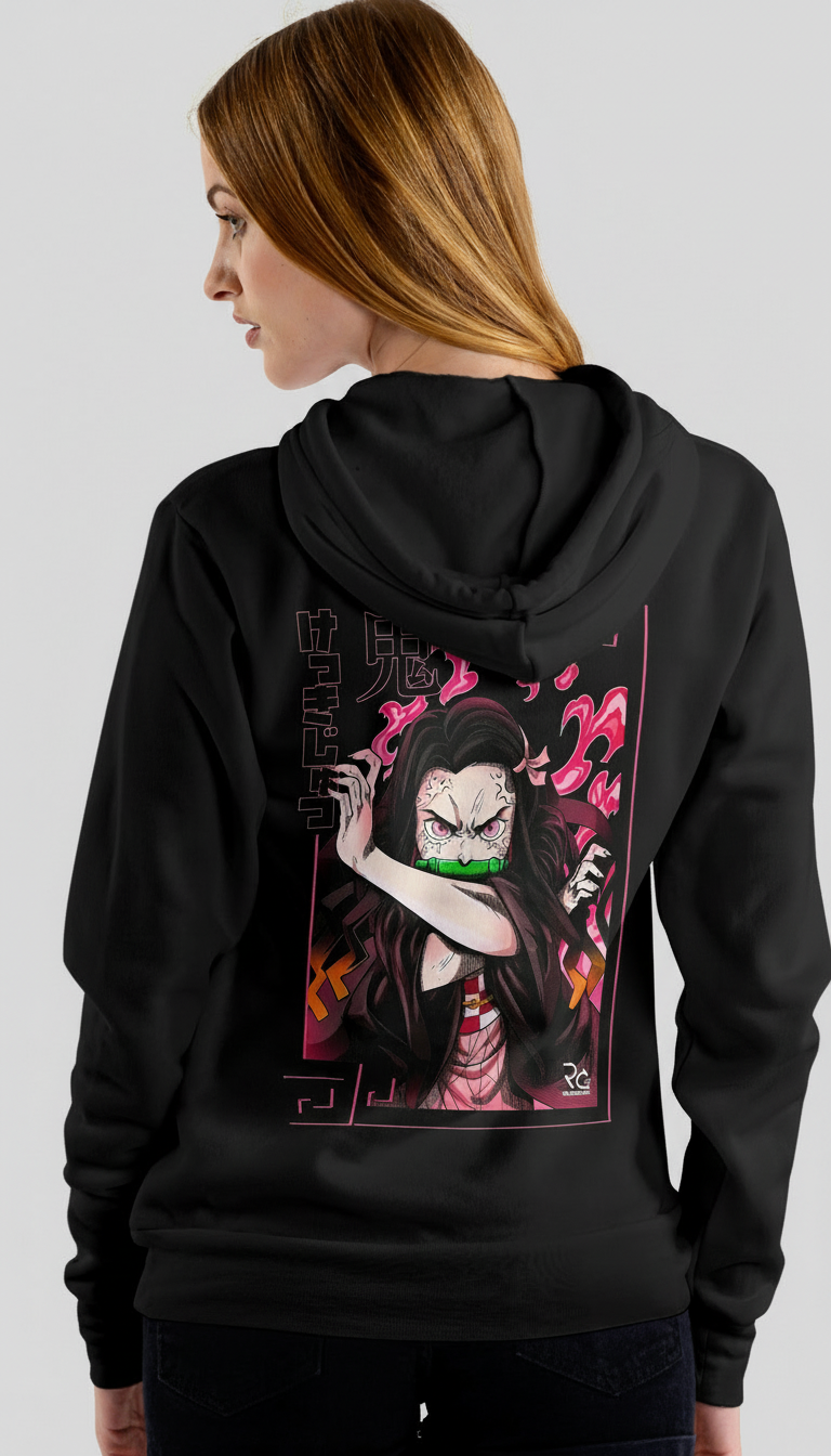 Nezuko Kamado – Demon Unleashed Hoodie