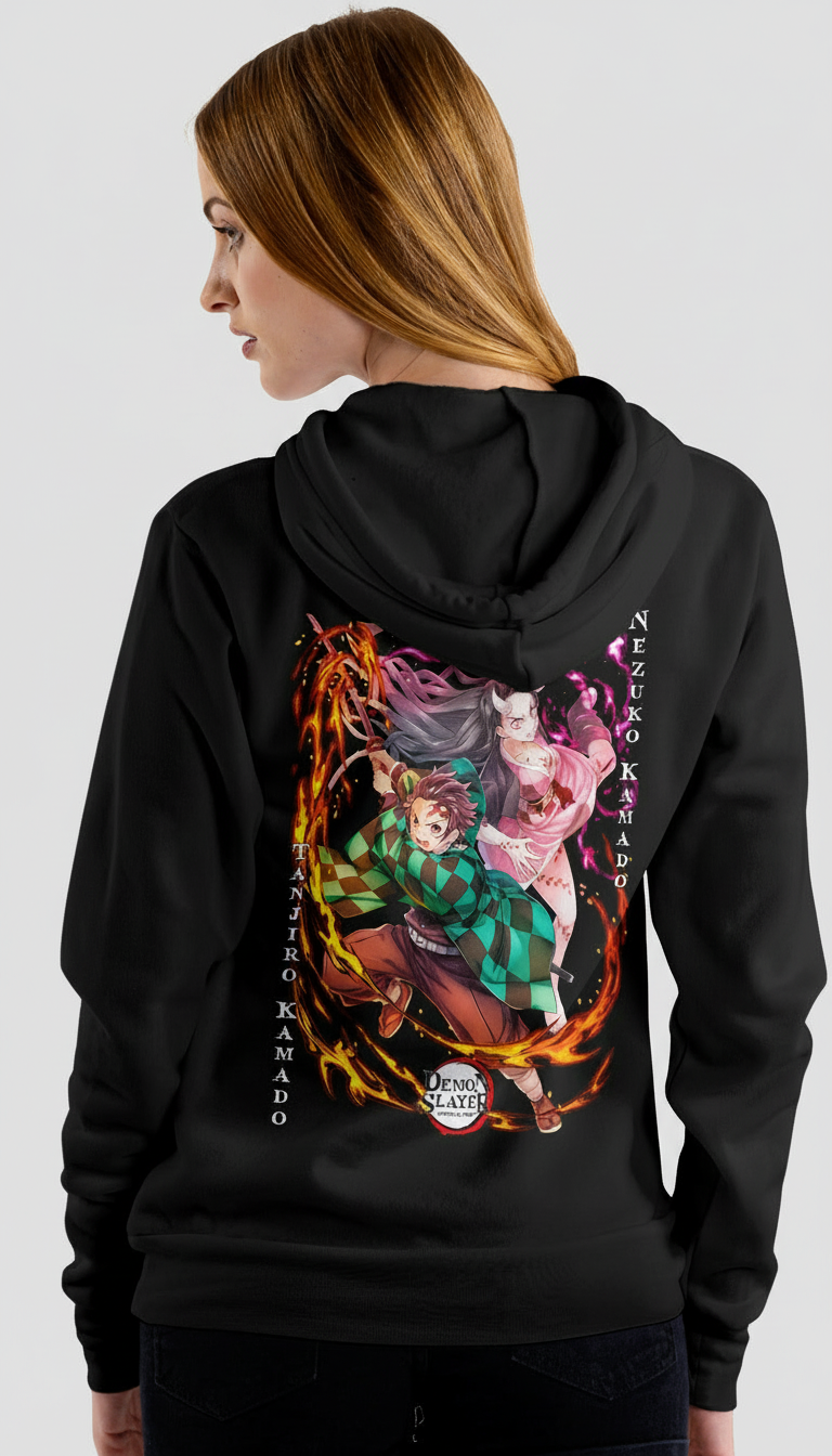 Flame & Fury – Kamado Siblings Hoodie