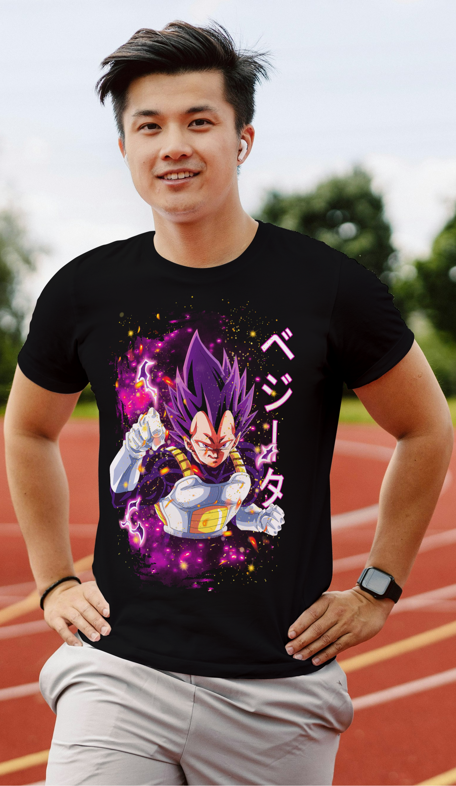 Dragon Ball Z “Purple Flame Saiyan” T-Shirt