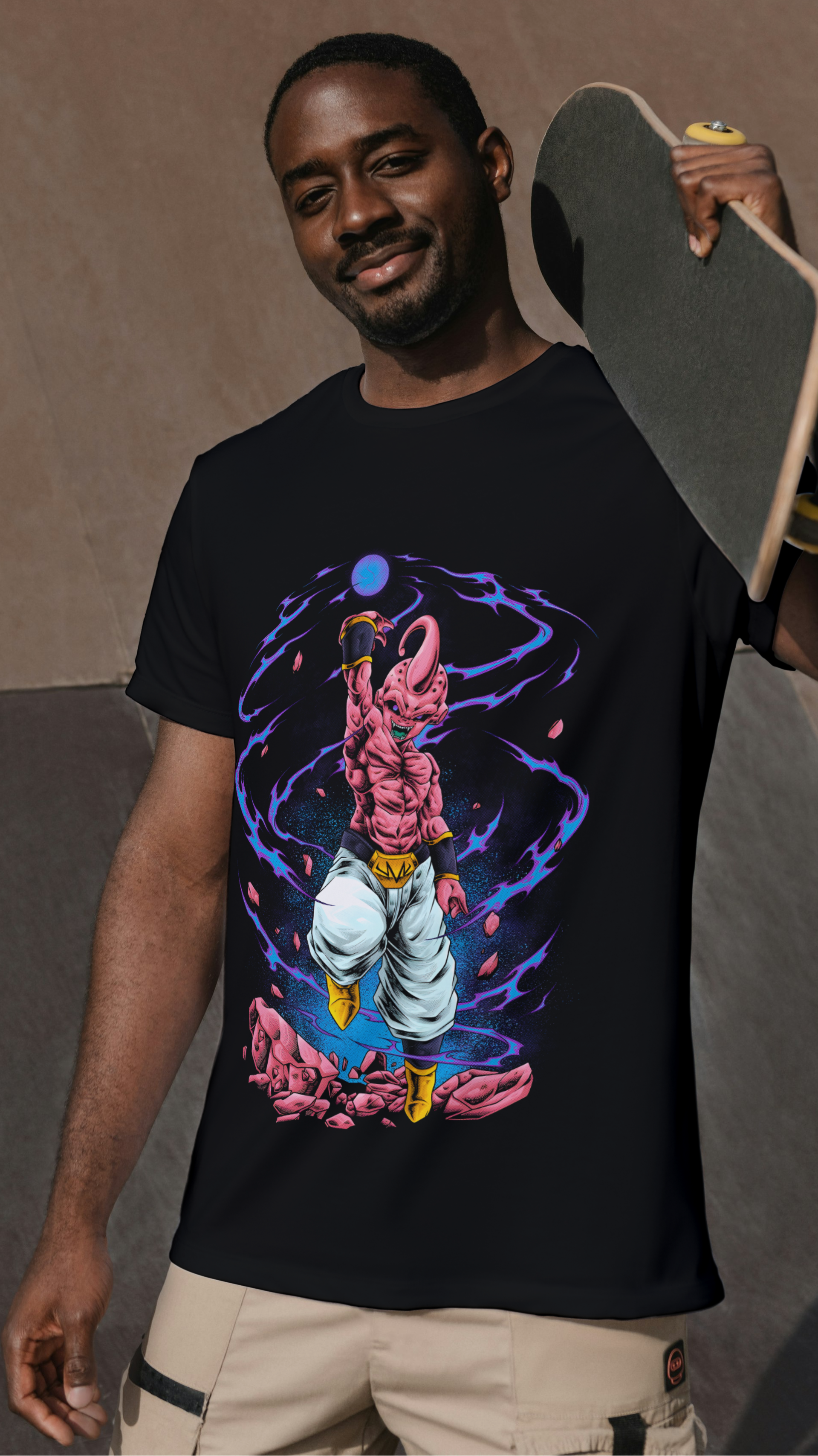 Dragon Ball Z “The Pink Demon of Destruction” T-Shirt