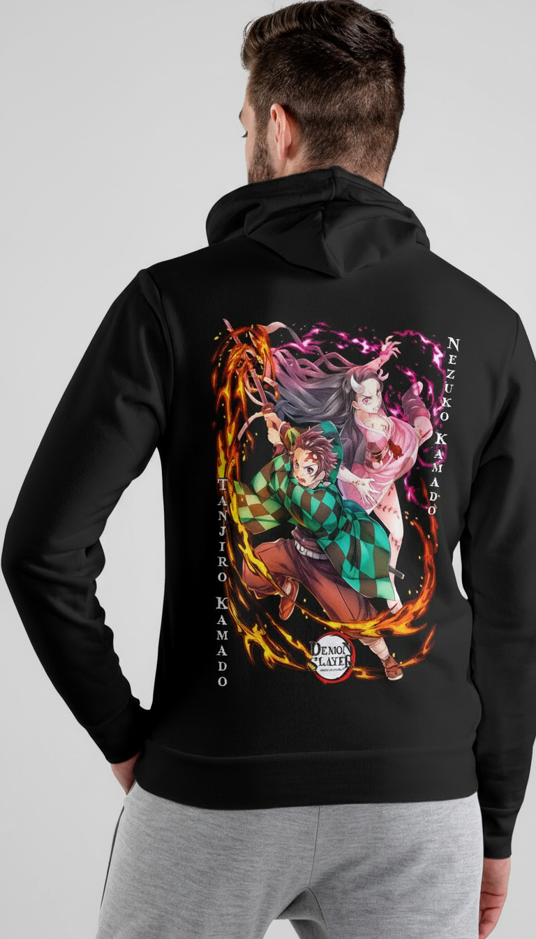 Flame & Fury – Kamado Siblings Hoodie