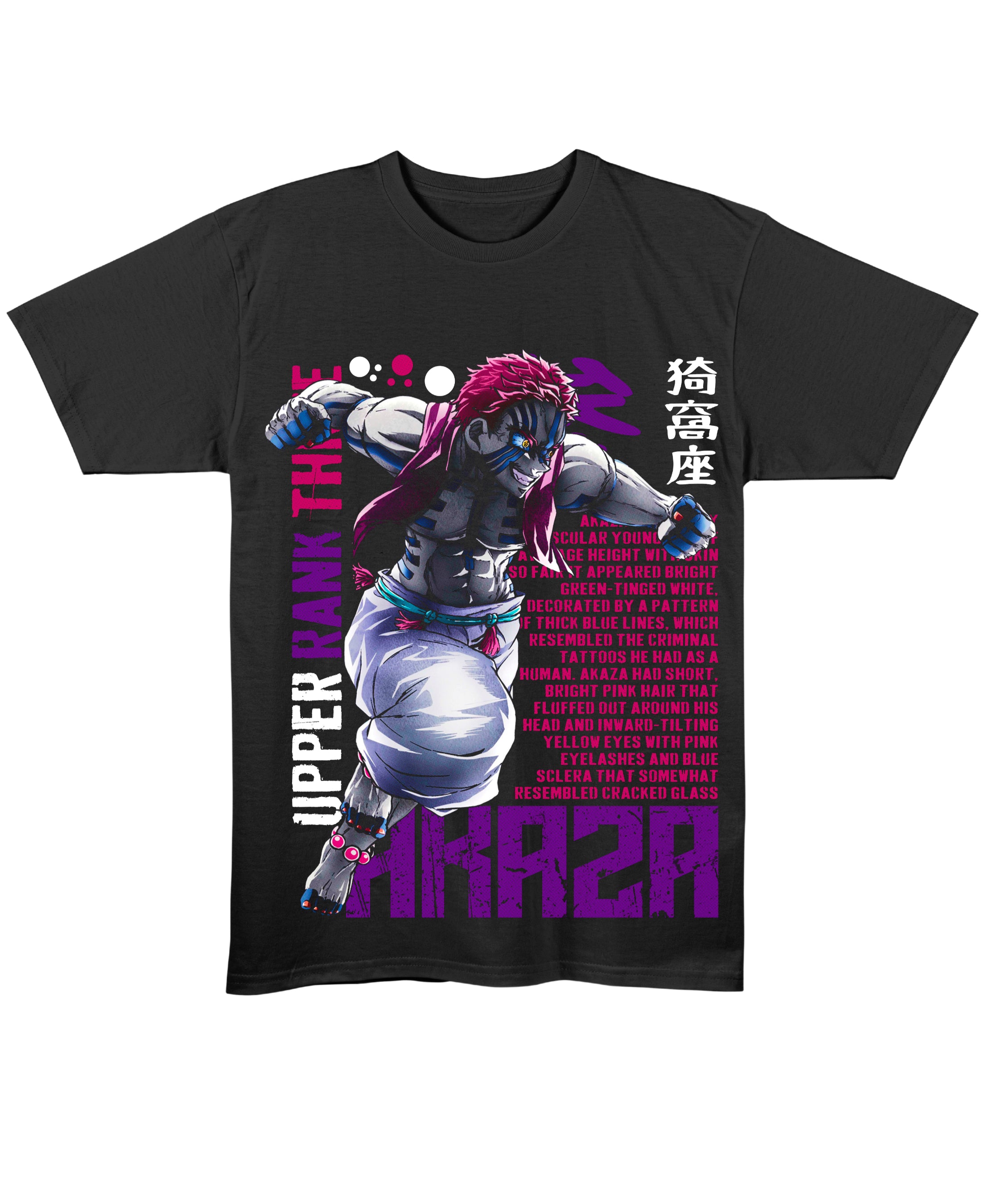 Black Regular Fit T-shirt Front Design