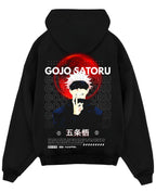 Black Oversized Hoodie Back Design