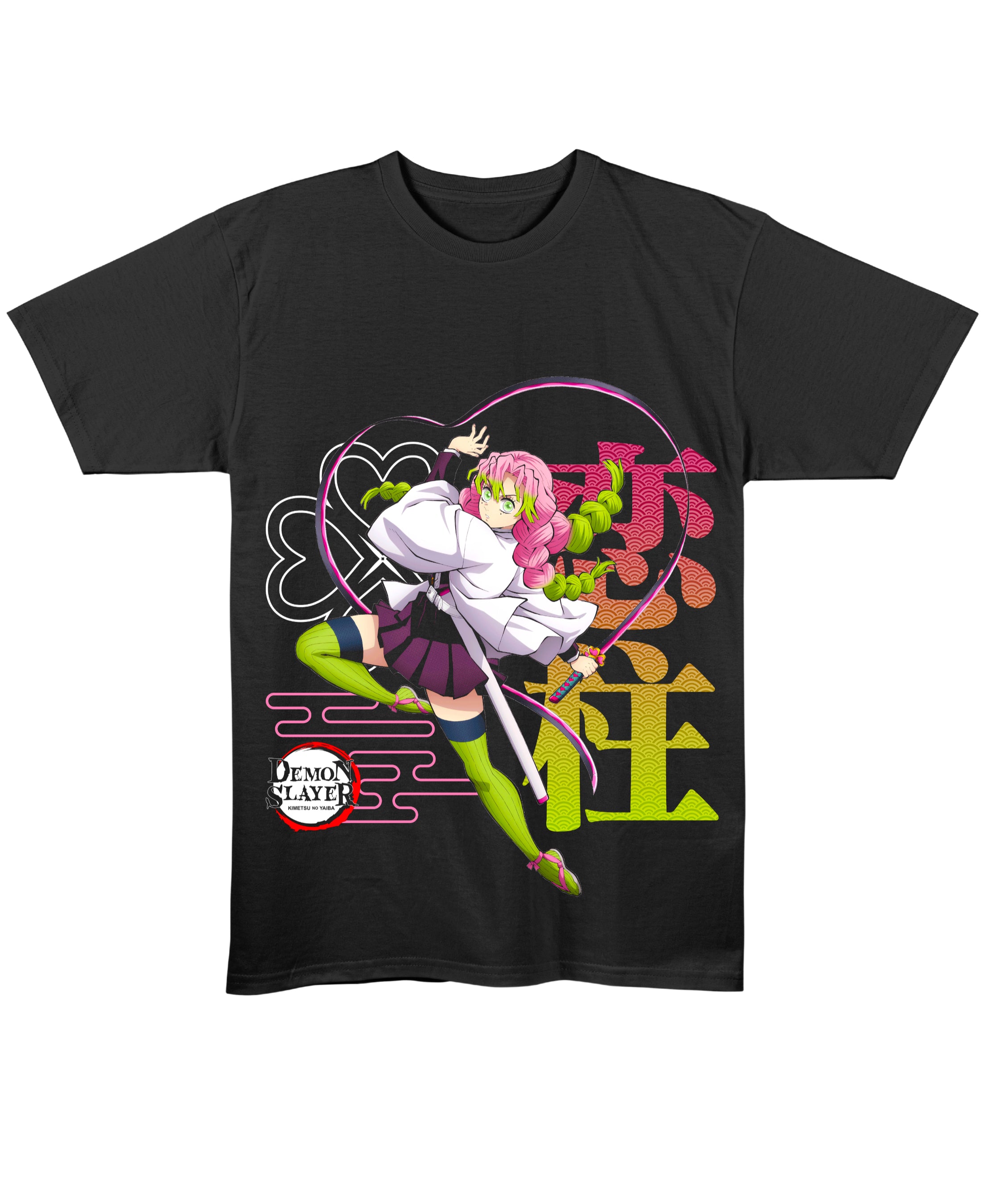 Black Regular Fit T-shirt Front Design