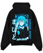 Black Oversized Hoodie Back Design