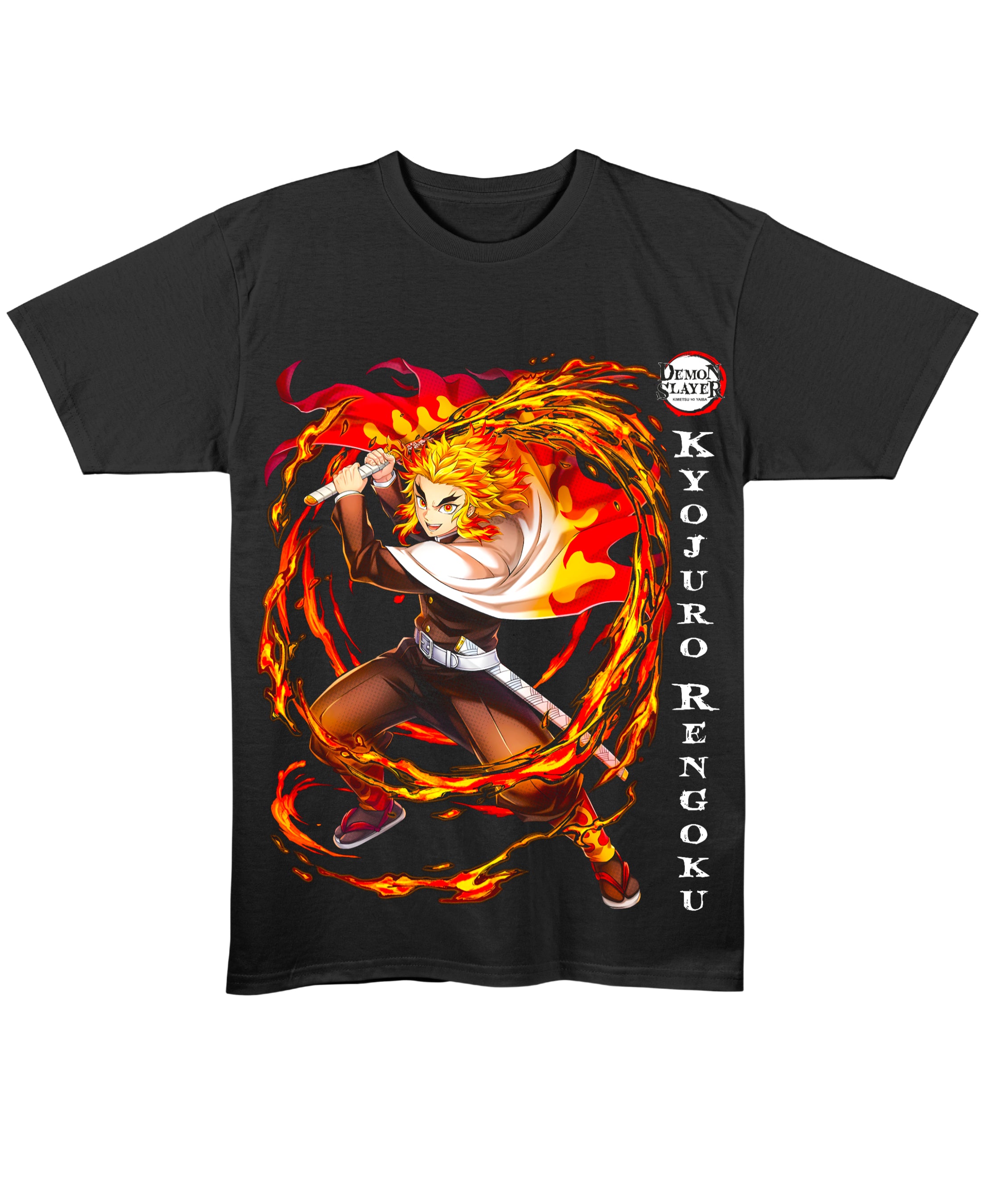 Black Regular Fit T-shirt Front Design