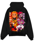 Black Oversized Hoodie Back Design