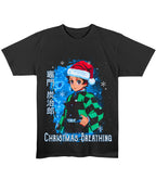 Black Regular Fit T-shirt Front Design