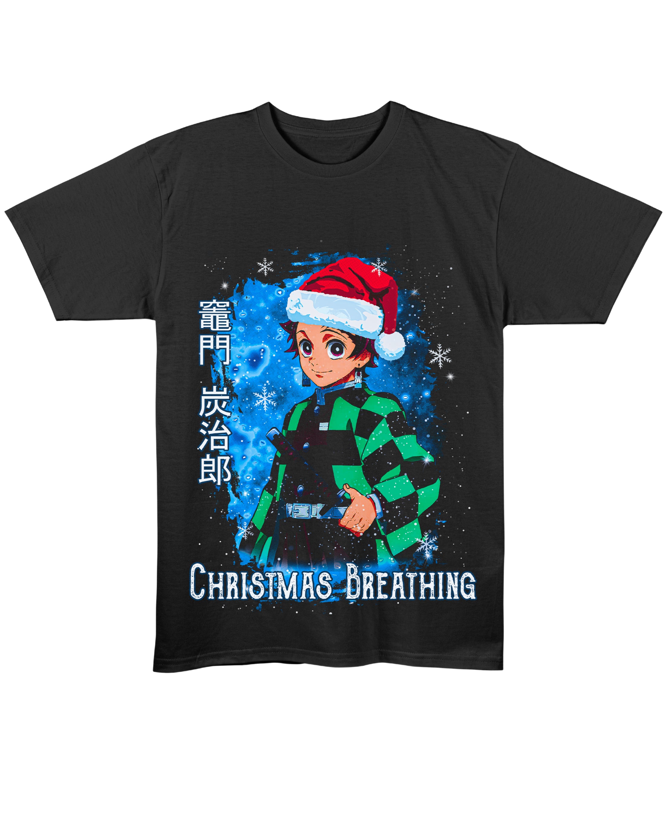 Black Regular Fit T-shirt Front Design