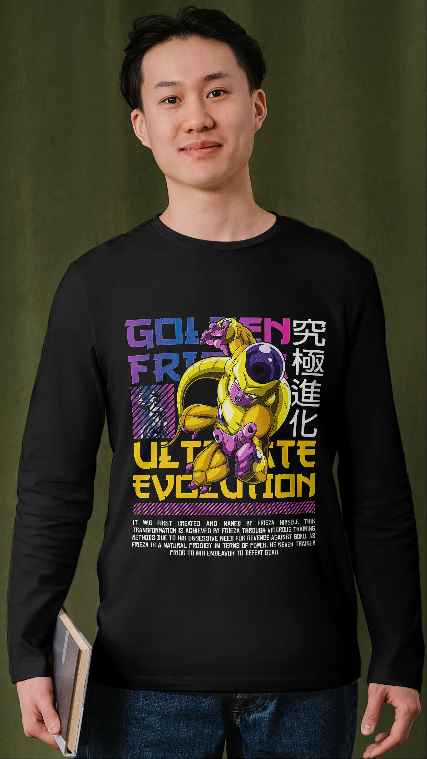 Dragon Ball Z “Golden Emperor Evolution” T-Shirt